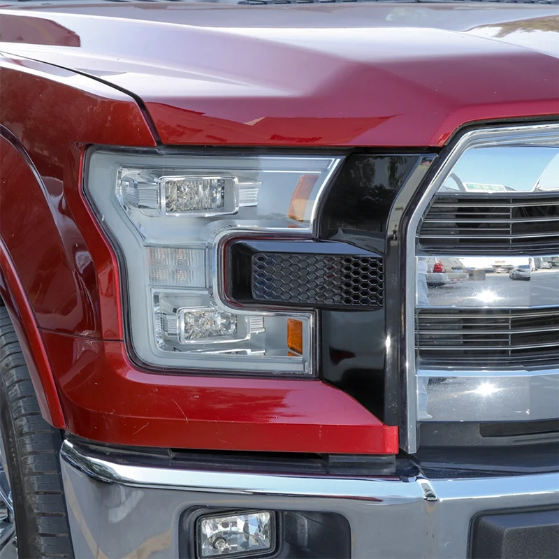 

Автомобильные фары головного света лампы головного света решетка радиатора отделка внешние части для Ford F150 2015-2020 аксессуары