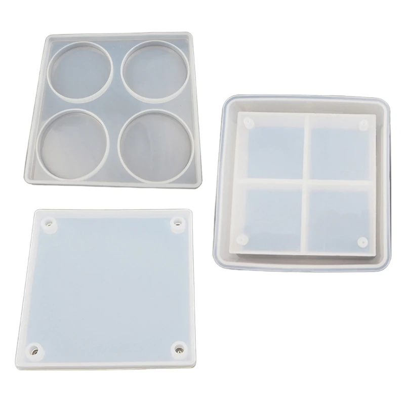 

Resin Box Molds,Jewelry Box Molds Multi-Layer Storage Box Silicone Resin Mold