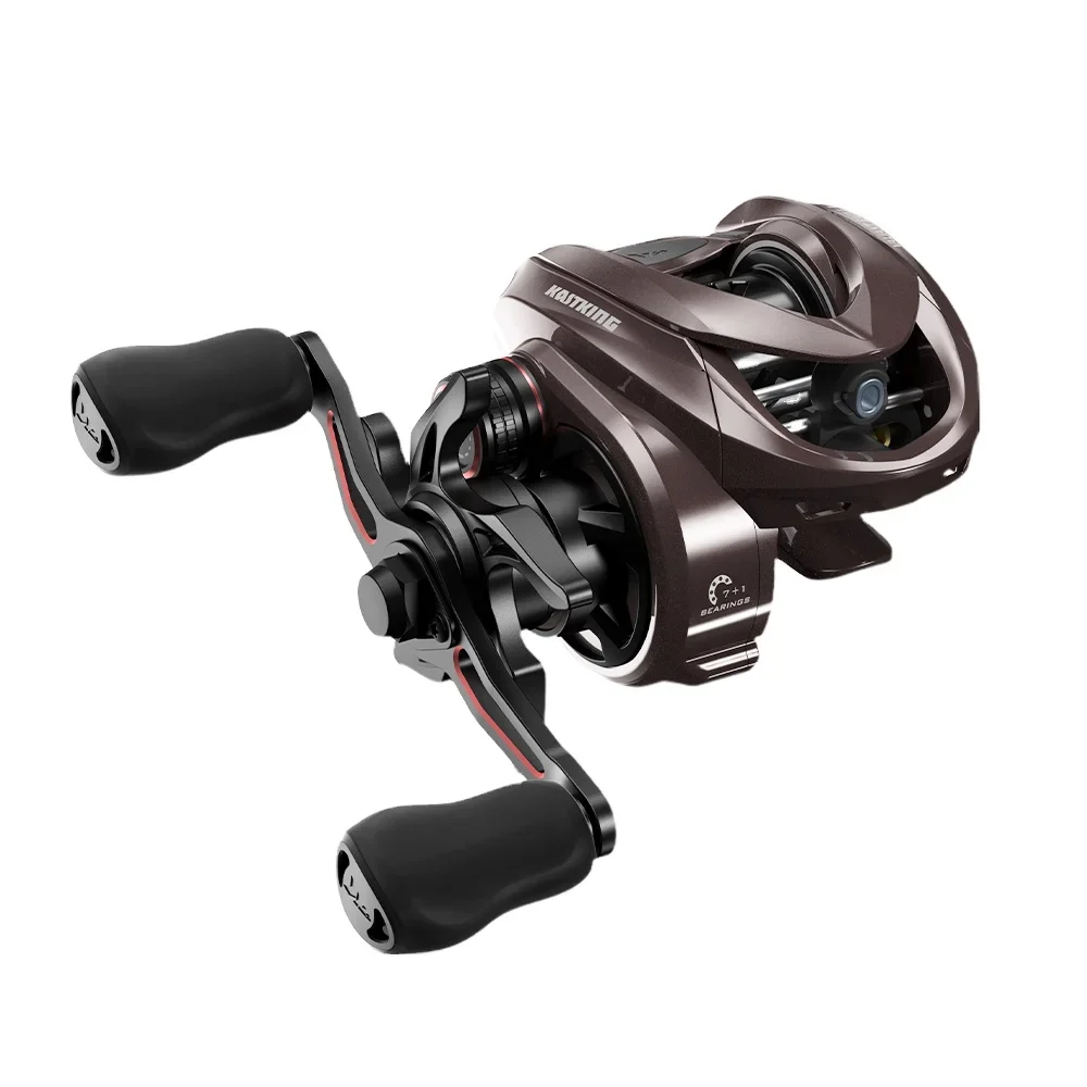 

hot Valiant Eagle II Bait Finesse System Baitcasting Reel 5KG Max Drag 7BB+1RB 8.4:1 High Speed Fishing Reel