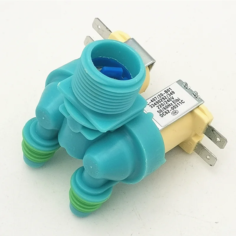 

1pcs Front-loading washing machine water inlet valve for Samsung wf1702wcs wf1802xec XEU LG solenoid valve