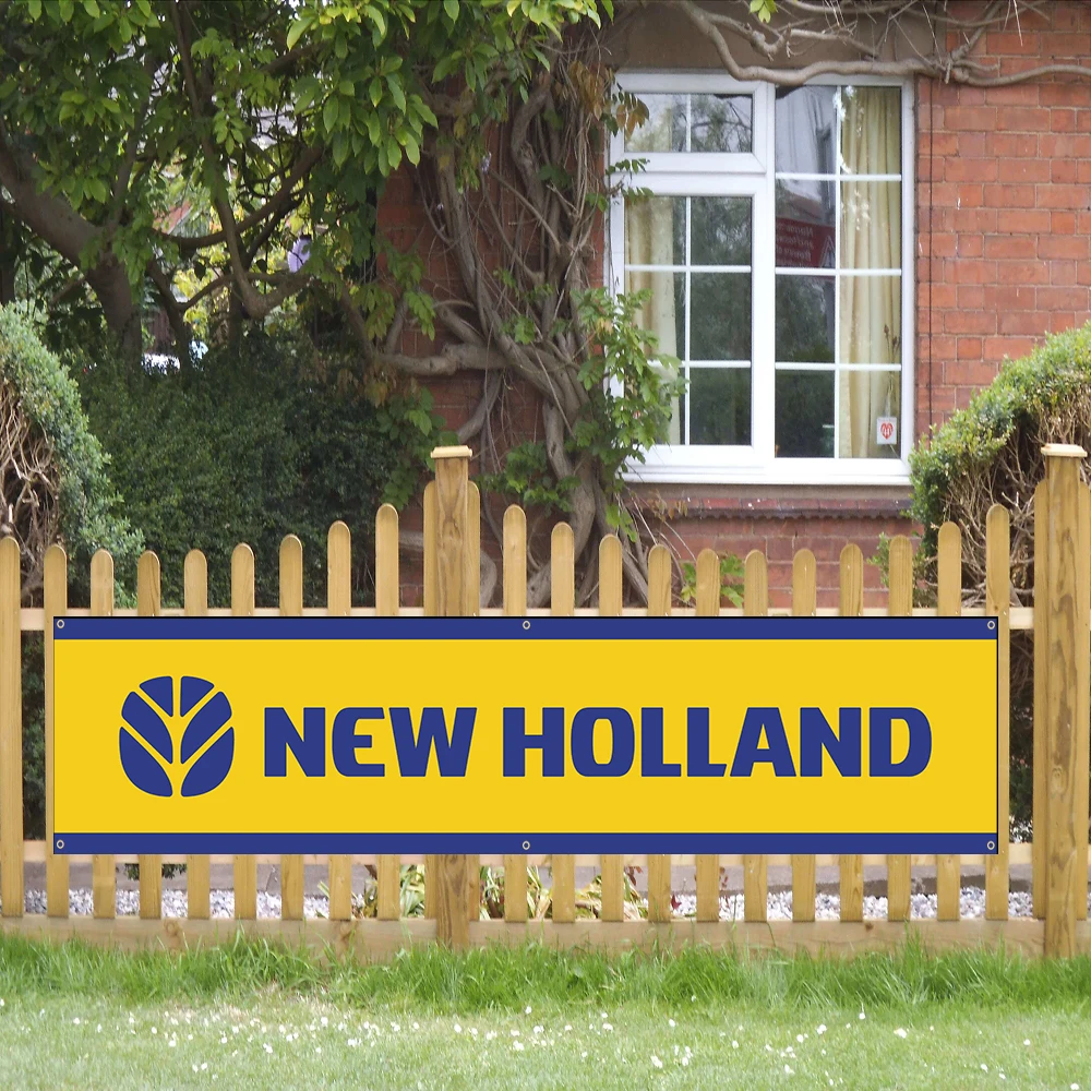 Yehoybanner 60*240 New Holland Banner Tracotr Stampato In Poliestere Per L'Arredamento