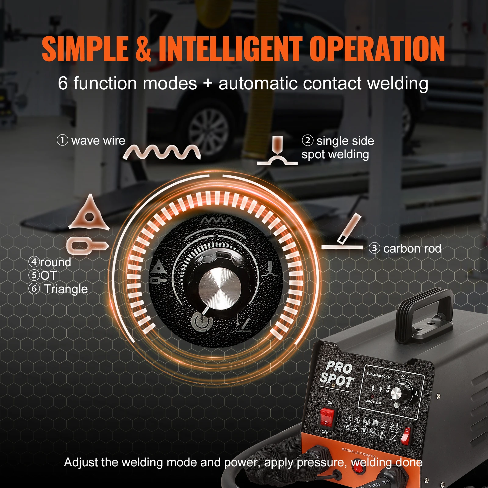 Stud Welder dent repair kit SucceBuy Stud Welder Dent Repair Kit 3KW Spot Welder Auto Body Spot Welding Dent Puller Machine Welding Accessories