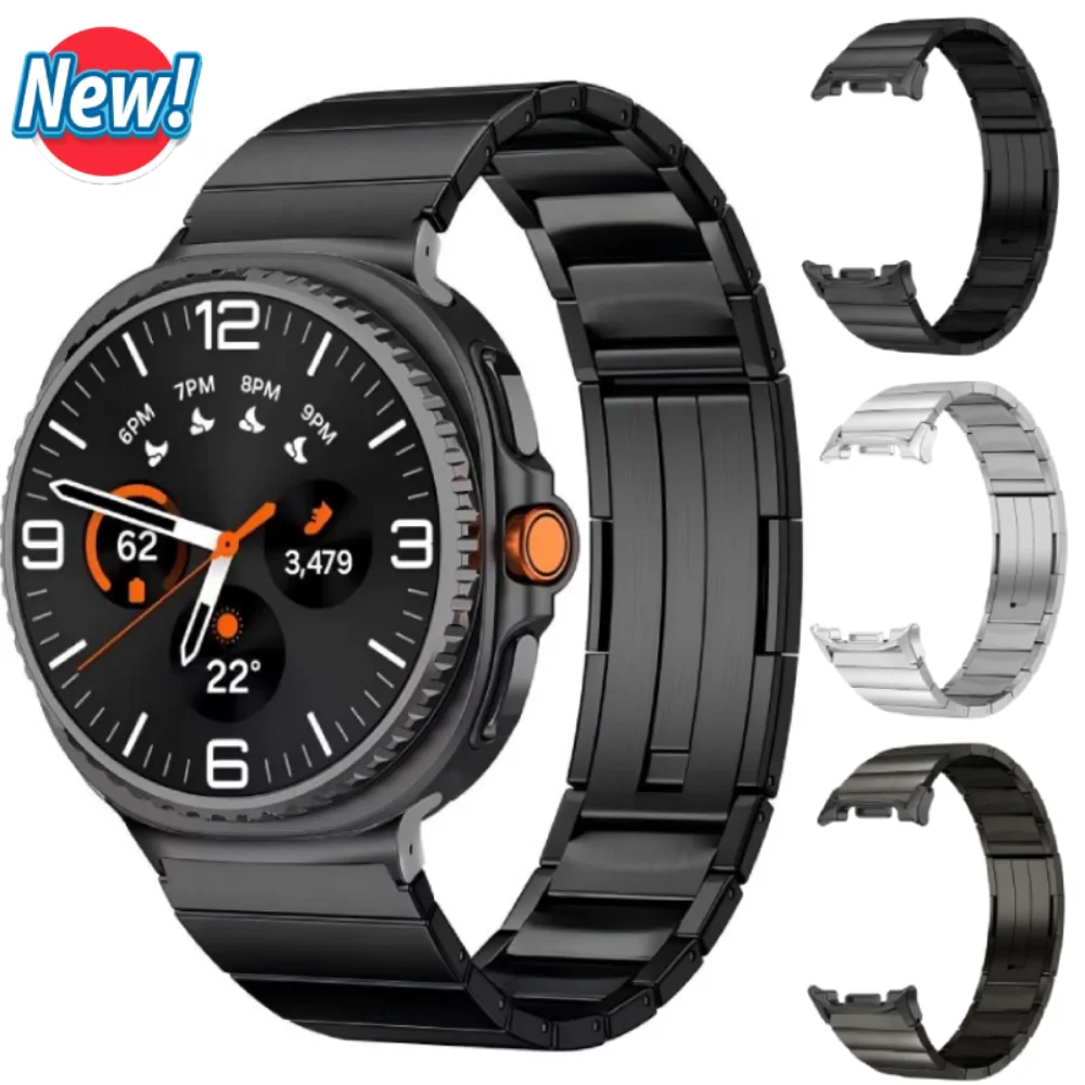 Premium Stainless Steel Quick Link Metal Bracelet