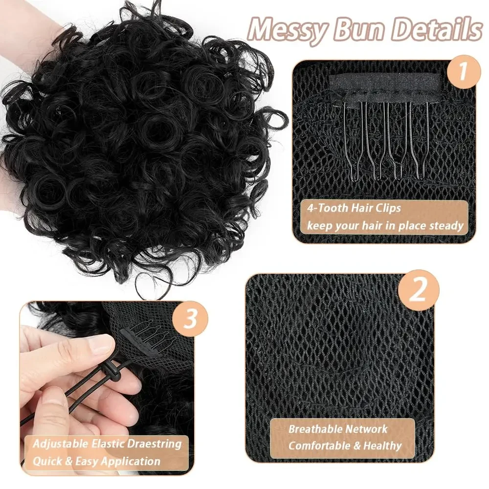 Ponytail Hair Extensions Synthetic High Heat Resistant