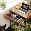 24 Inch Bar Table with Power Outlets, Bar Height Table with Storage, Counter Height Bar Table, High Top Kitchen & Dining 4