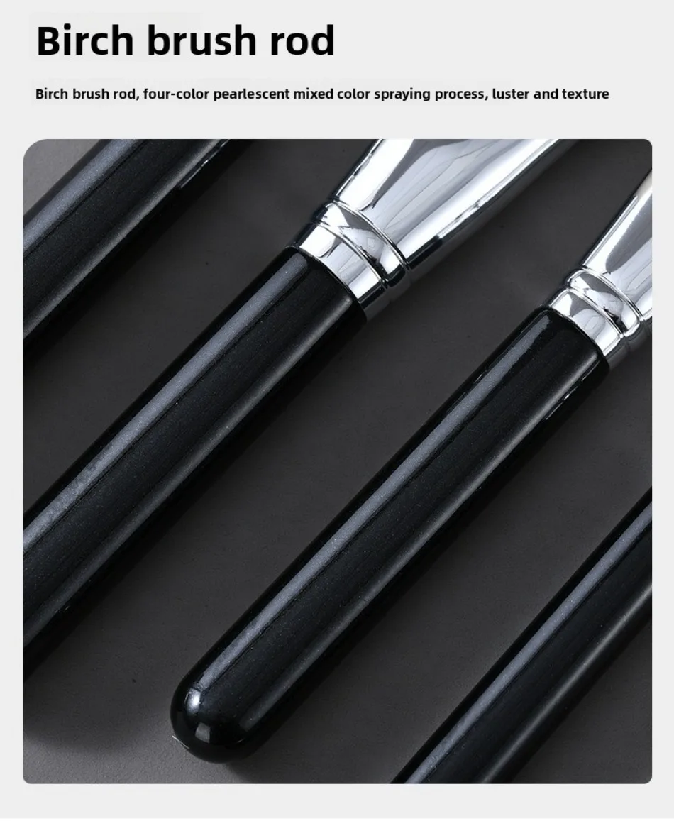 Description Picture 5 of itemHigh Quality Foundation Makeup Brushes Set Pro Make Up Brush Liquid Powder Eyeshadow Crease Concealer Cosmetic Tools Exquisite