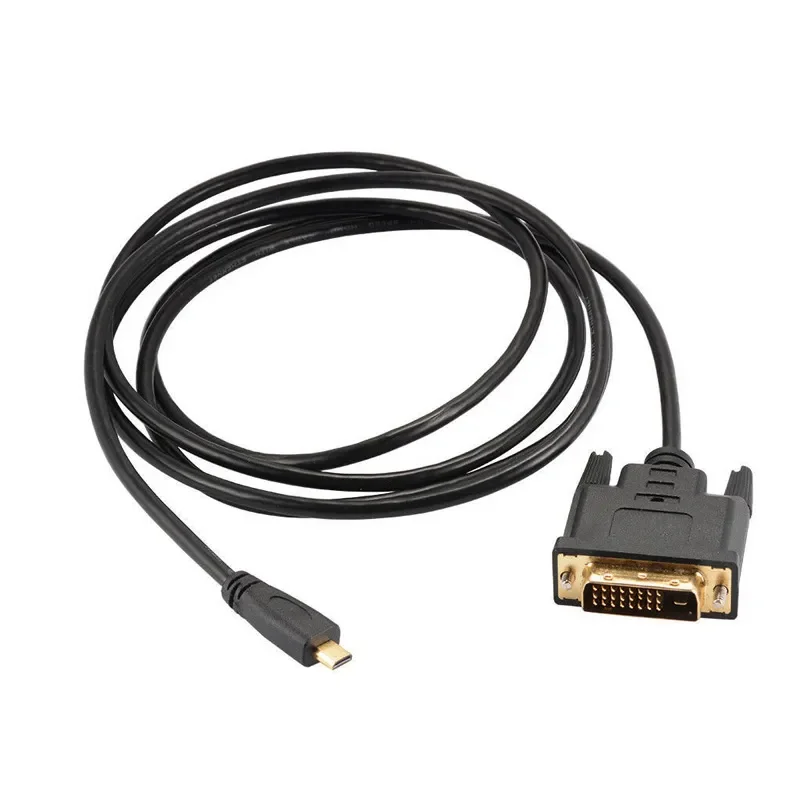 마이크로 HDTV HDMI 마이크로HDMI HD-DVI DVI-D 24+1핀 어댑터 케이블 3D 1080p 1M/1.8M LCD DVD HDTV XBOX PS3 모니터 TV용