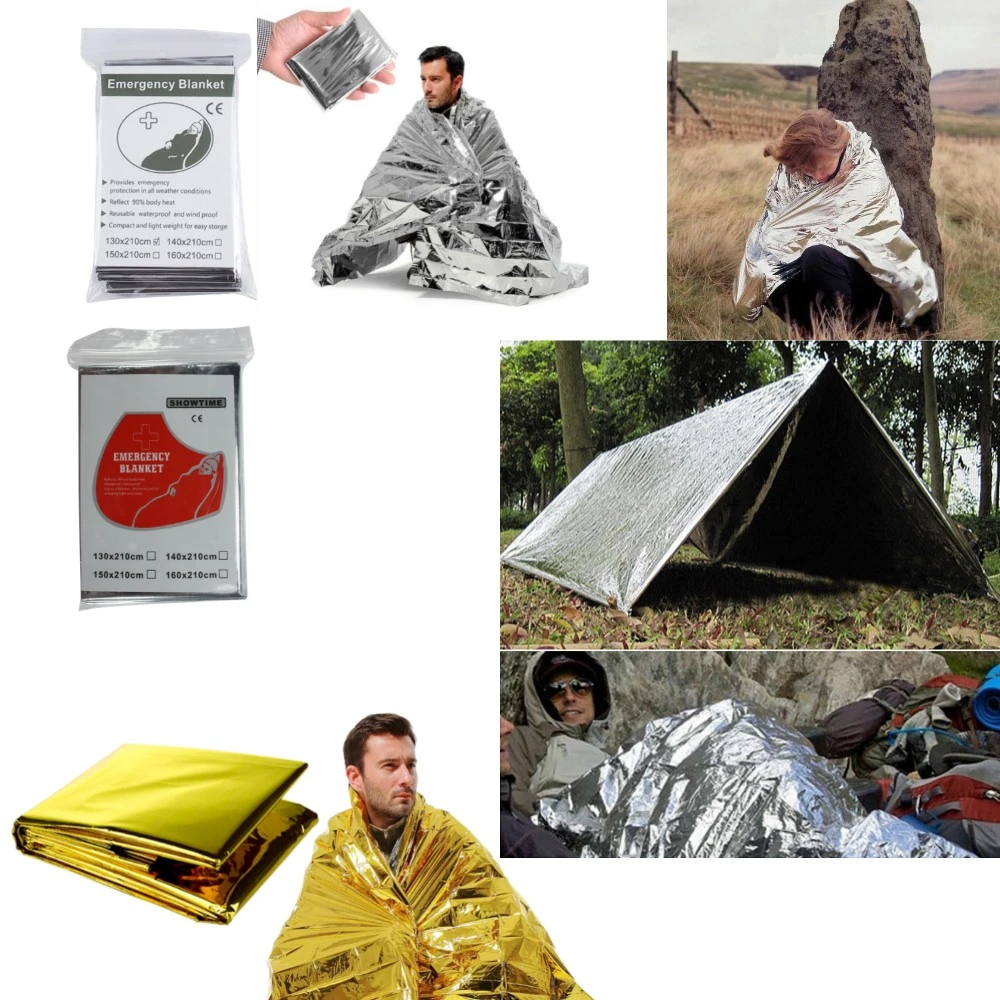 Outdoor Field Lifesaving Blanket Emergency Blanket Thermal Insulation