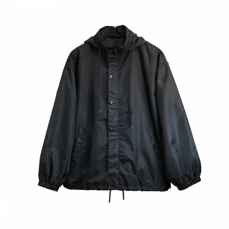 

L NIGO Men's And Women's Spring/summer Nylon Waterproof Hooded Jacket # Nigo57176