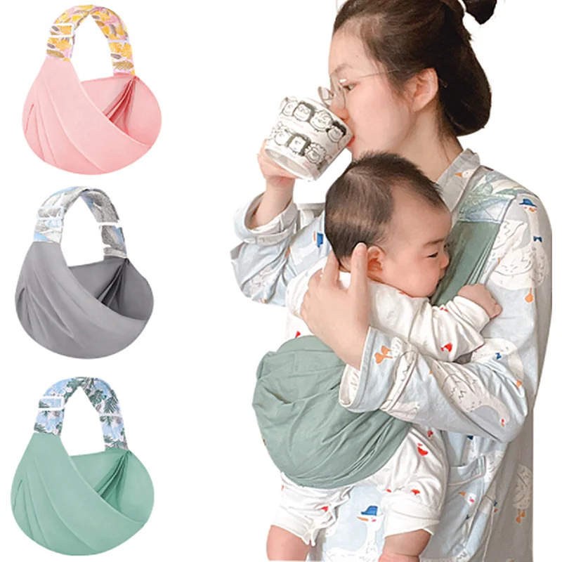 

New Ergonomic Baby Carriers Backpacks 0-36 Months Portable Baby Sling Wrap Cotton Infant Newborn Baby Carrying Belt For Mom Dad