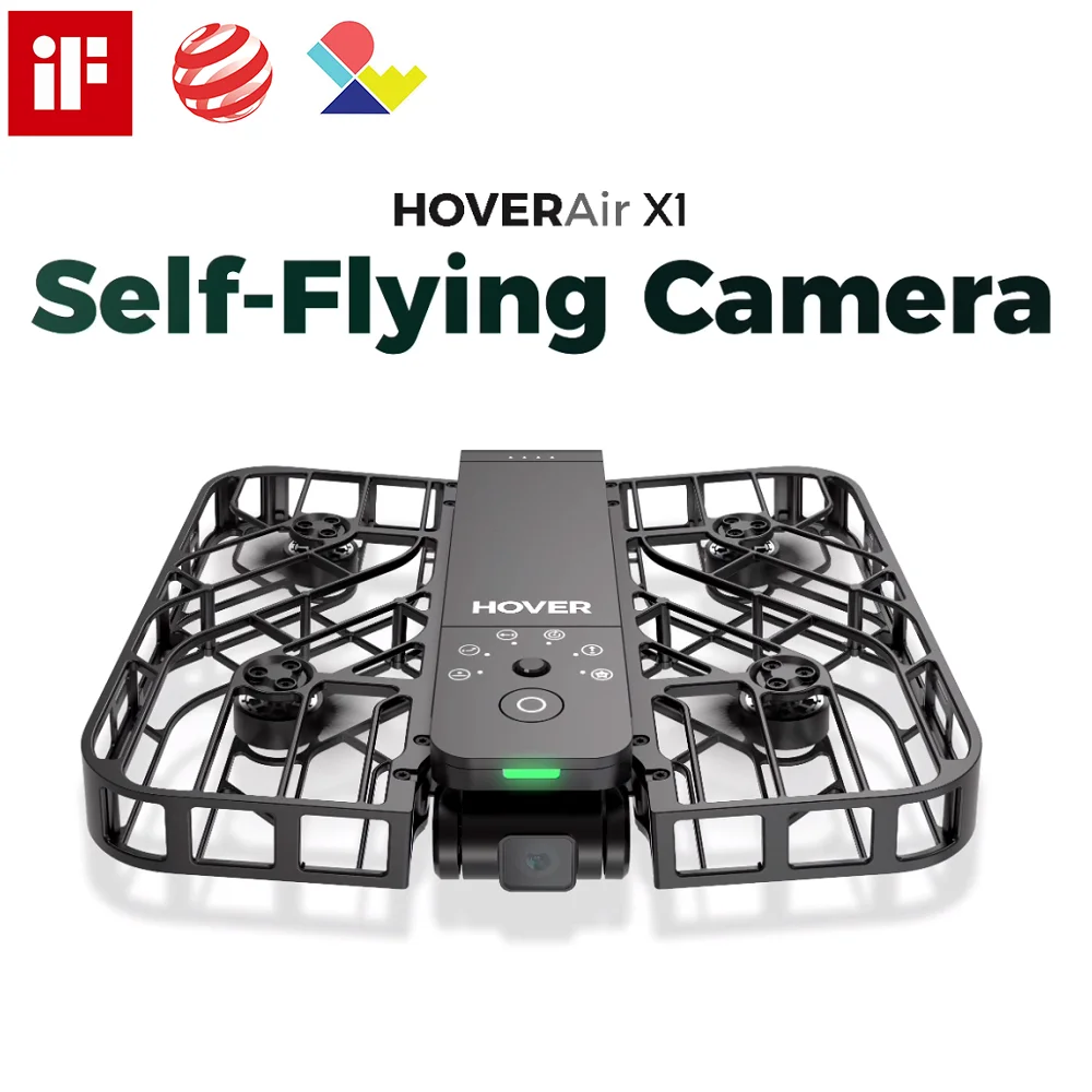Hoverair X1 Mini Drone Con Fotocamera Autocaricante Tascabile Per Selfie Action Camera Hover Air X1 Come Regalo Di Natale Regalo Di Compleanno
