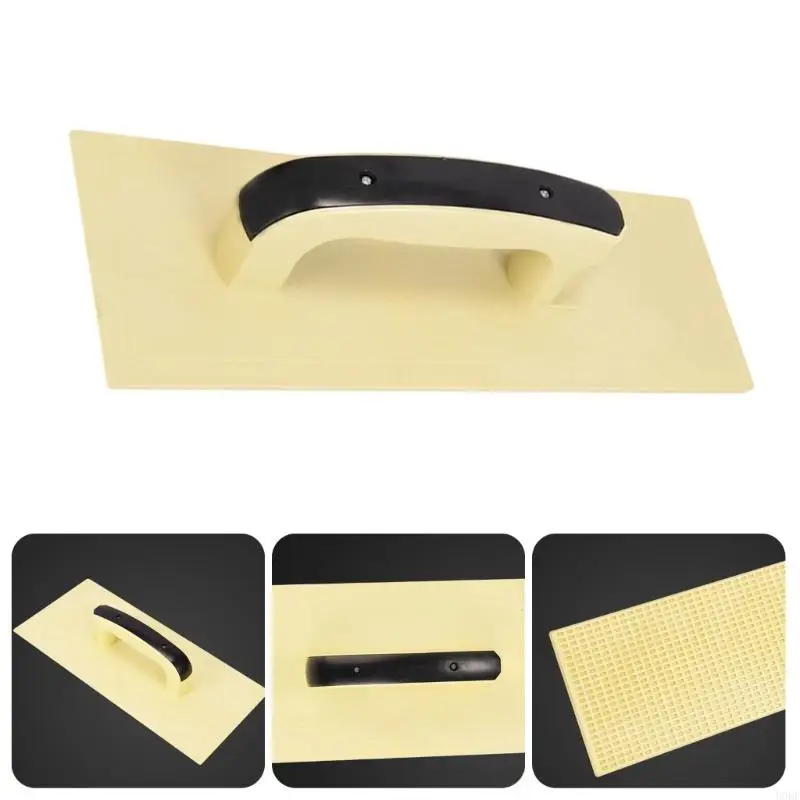 Ergonomic Plastic Trowel for Easy Handling in Cement Masonry Tasks Renovation Projects Enhances Construction Efficiency