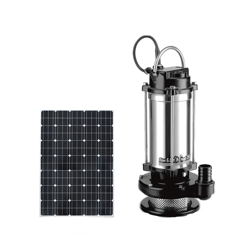 

High pressure electric Cheap price 3hp solar water pump for agriculture