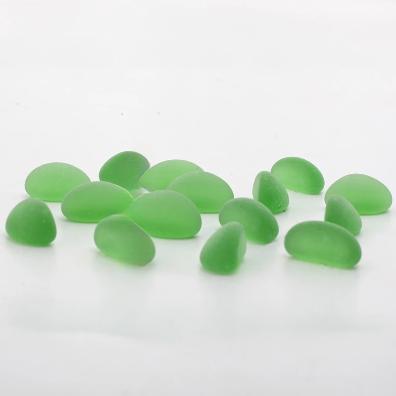 Crystal Stone Glass Pearl Sand Blue Light Stone Fish Tank Aquascaping Decoration Fluorescent Bottom 50 Sand Stones