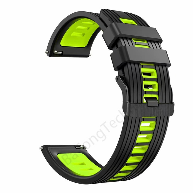 release 22mm Sport Silicone Strap For Samsung Galaxy Watch 46mm/Watch3 45mm Smartwatch Band Replacement Watchband Bracelet