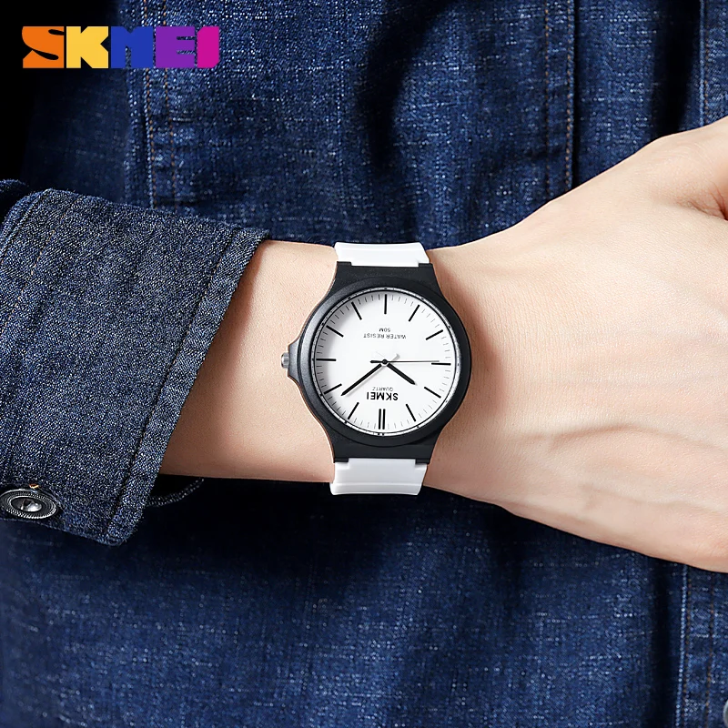 SKMEI 2023 New Fashion Casual Watch For Men Women Waterproof Sport Wristwatch Male Clock Mens Watches For Gift Reloj Hombre