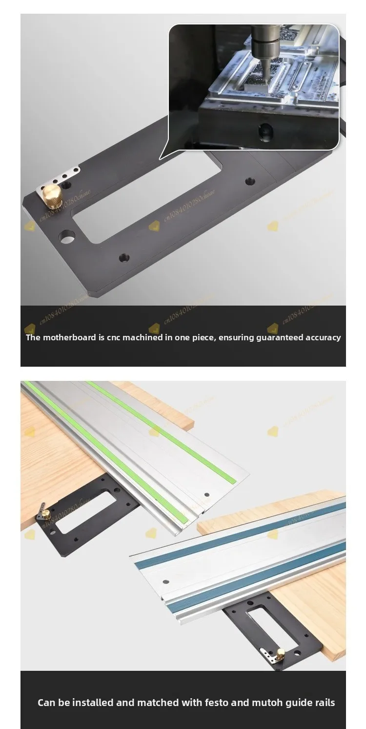 Woodworking Electric Circular Saw Track Saw Right Angle Positioning Board Rail S