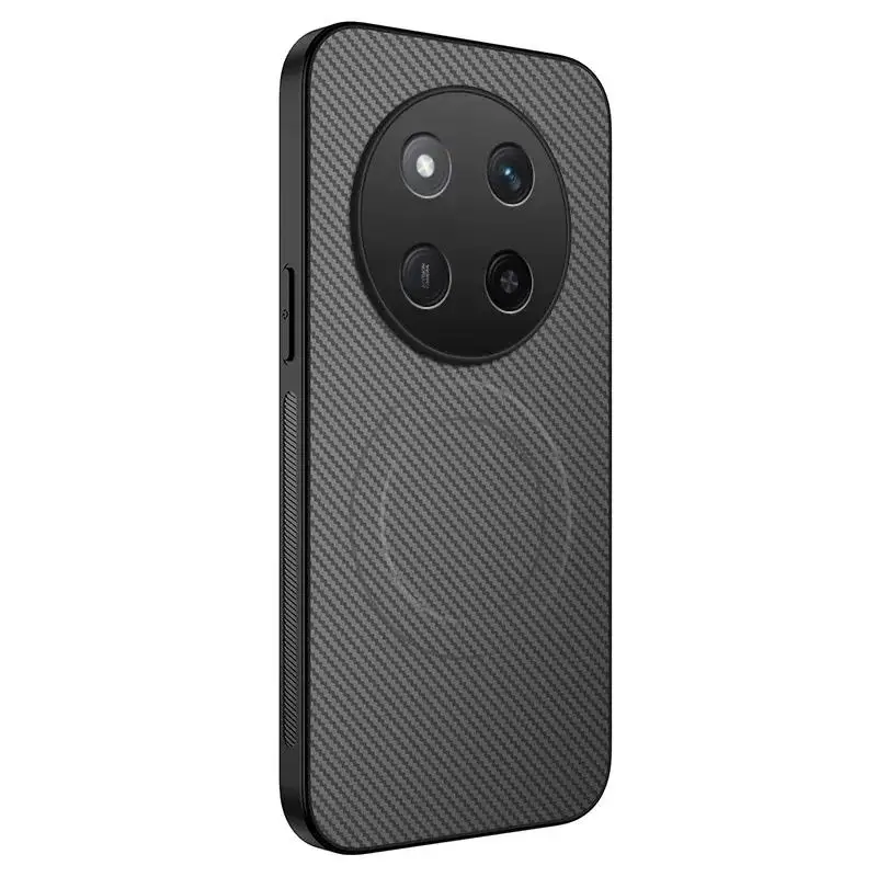 مكافحة الإفلات ألياف الكربون سيليكون لينة جراب هات...