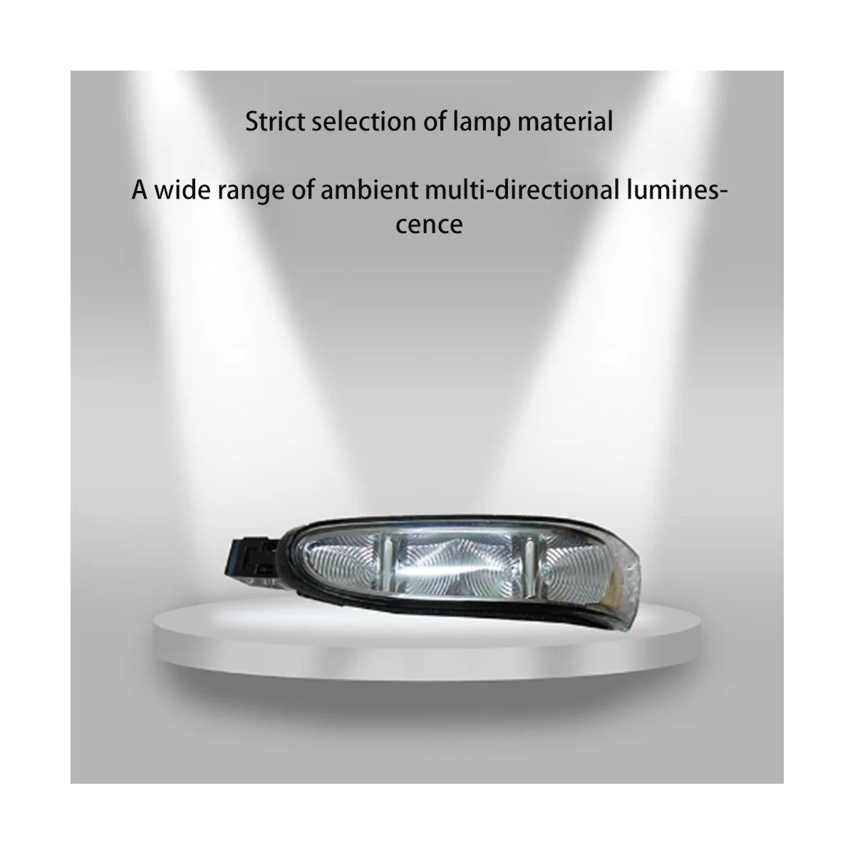 

Reversing Mirror Light for Mercedes-Benz W164 ML350 ML500 GL300 GL450 Rear View Mirror Fluorescent Light Left
