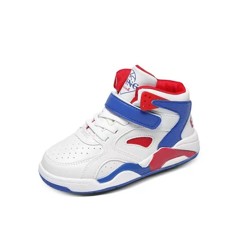 Kids Fashion High-top Sneakers for Boys Girls Shoes Breathable Sports Running Shoes Lightweight Children Casual Walking