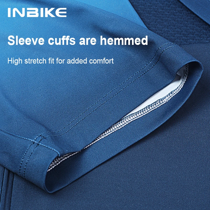 Cycling Bike Jersey Mens Plus Size Short Sleeve Quick Dry with 3 Rear Pockets Moisture Wicking Full Zipper MTB Bike Shirt NBIKE