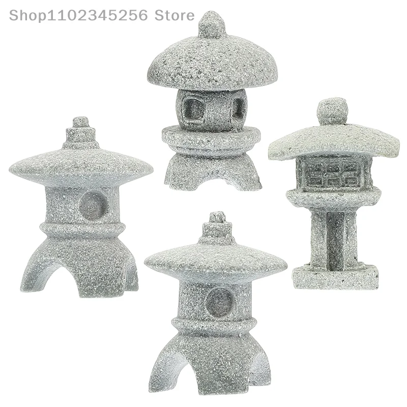 

Китайские фонари в стиле ретро, миниатюрная статуя из песчаника для украшения дома