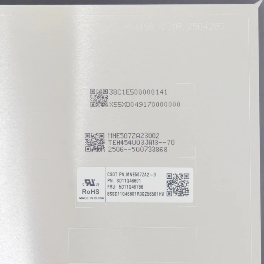 MNE507ZA2-3 IPS 3072x1920 EDP 디스플레이 매트릭스 패널 노트북 14.5 인치 LCD 화면