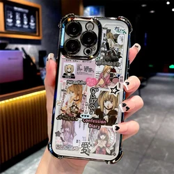 Anime Misa D - Death N - Note Four Corner Anti - Fall Acrylic Phone Case - iPhone 15 Pro (1)