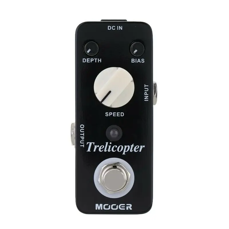 

Mooer MTR1 Trelicopter электрическая гитара, гитара, Классическая оптическая тремоло педаль, запчасти для гитары, синтезатор, эффектор
