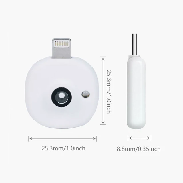 Mini caméra UV pour iPhone téléphone Android Protection solaire faciale Visible caméra UV Portable pour Test de Protection solaire 3