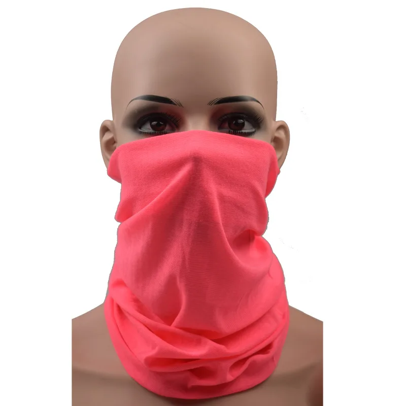 

3D Solid Color Bandana for Men, Neck Gaiter, Headband, Riding Balaclava Mask, Scarf, Outdoor Sports Headwear, Cycling