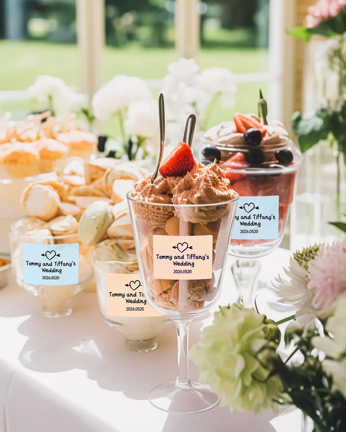 M110/M110S/M120 Sticker Labels- 1.57"x1.18"(40x30mm) Black Khaki and Blue Label for Small Business Home Office 230 Labels/Roll