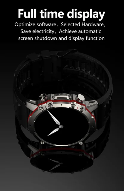 2023 NEW Falcon Ultra 2 Smart Watch AMOLED Always-on Display IP68 Waterproof Rugged Smartwatch Bluetooth Call Fitness Watches 4