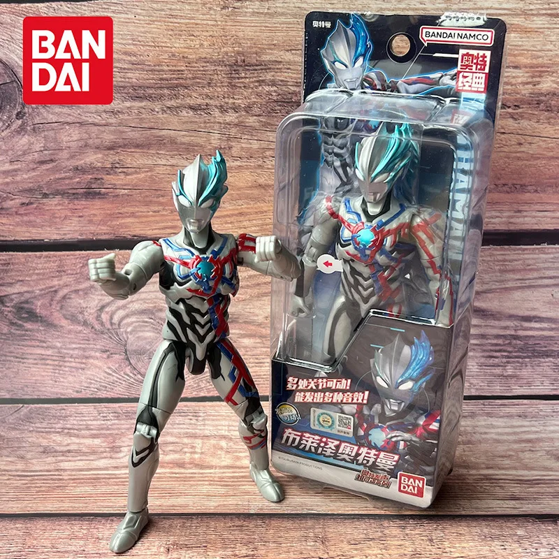 

18cm Genuine Bandai Ultraman Series Joint Movable Sound Effect Function Decoration Collection Holiday Gift Ultraman Doll Model