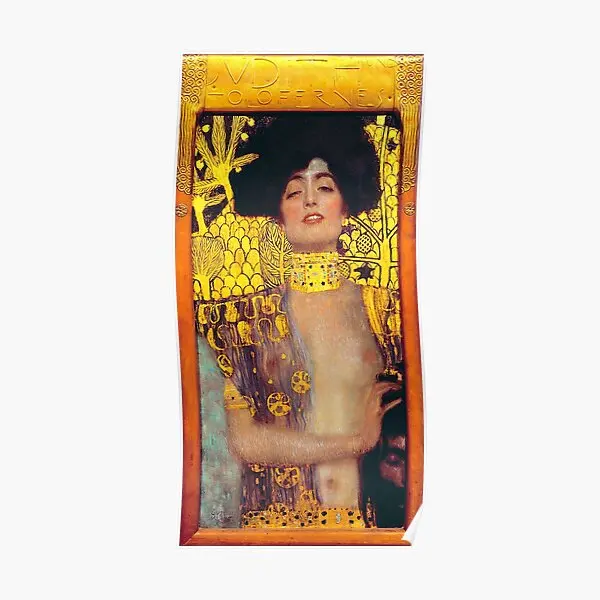 

Постер Джудит и голова голоферне, настенная роспись, забавная живопись, искусство, украшение на стену, печать, декор для комнаты, дома, Винтаж, без рамки