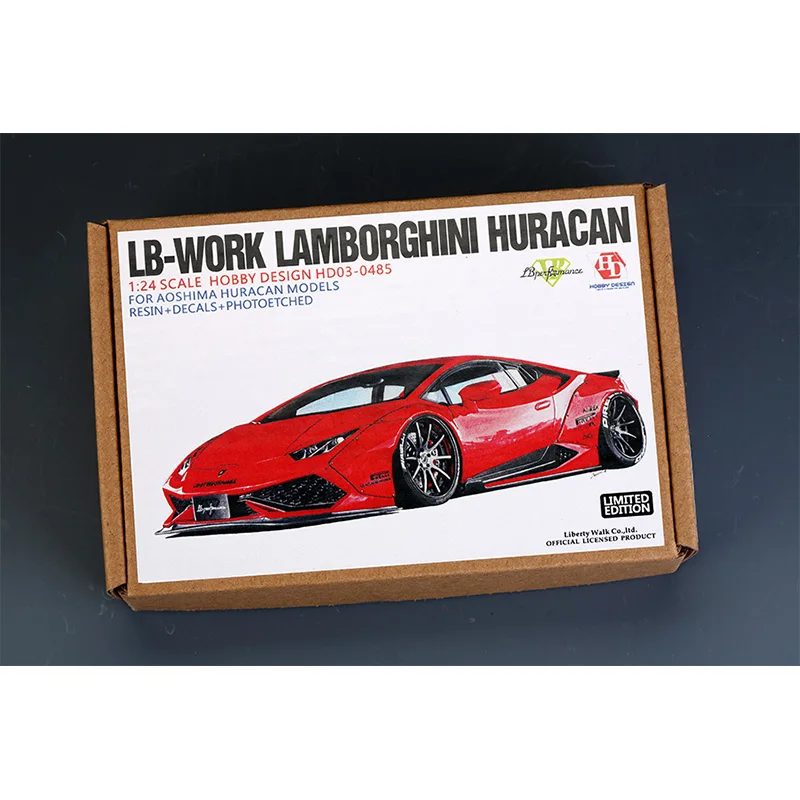 

Hobby Design HD03-0485 1/24 LB-Works Huracan For A Huracan Models Hand Made Arts Hobbyist Gift for Professional Adults