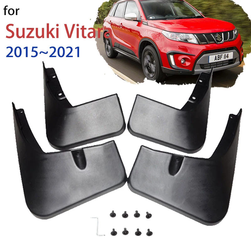 

Автомобильные Брызговики, брызговики для Suzuki Vitara эскудо 2015 ~ 2021 LY 4-го поколения, переднее и заднее Брызговики, аксессуары, наклейка