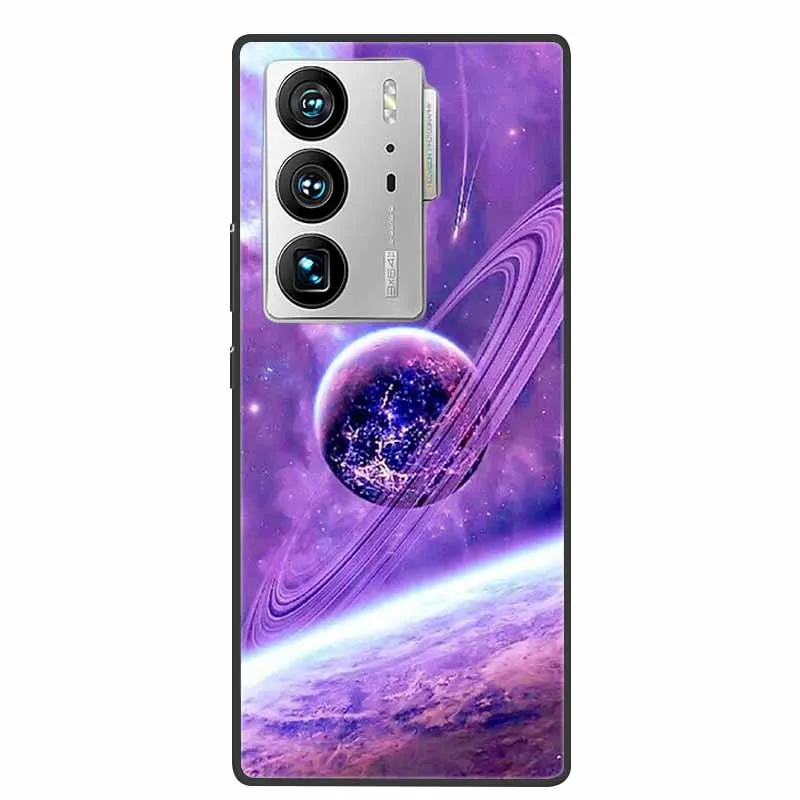 Animal Painted Silicone Soft Phone Case - Shockproof TPU Shell with Wolf Design