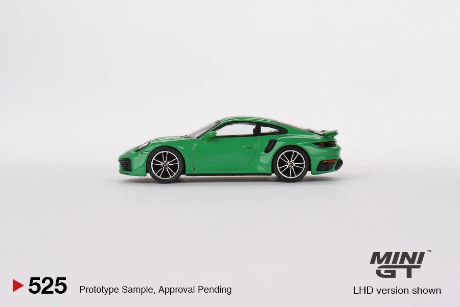

MINI GT 1:64 911 Turbo S Python Green LHD Model Car