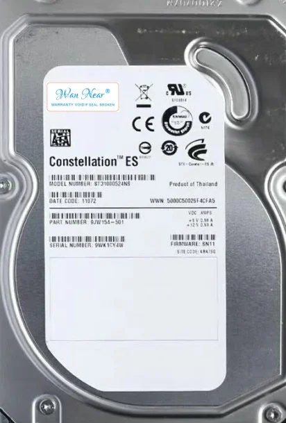 Для созвездий ES 1TB 7200RPM SATA 2,0 3Gb 32MB ST31000524NS