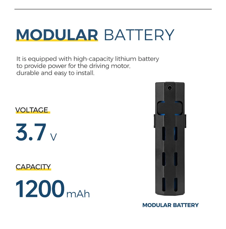 Wasserdichtes RC-Boot mit 2,4-GHz-Fernsteuerung und 80 m Reichweite.