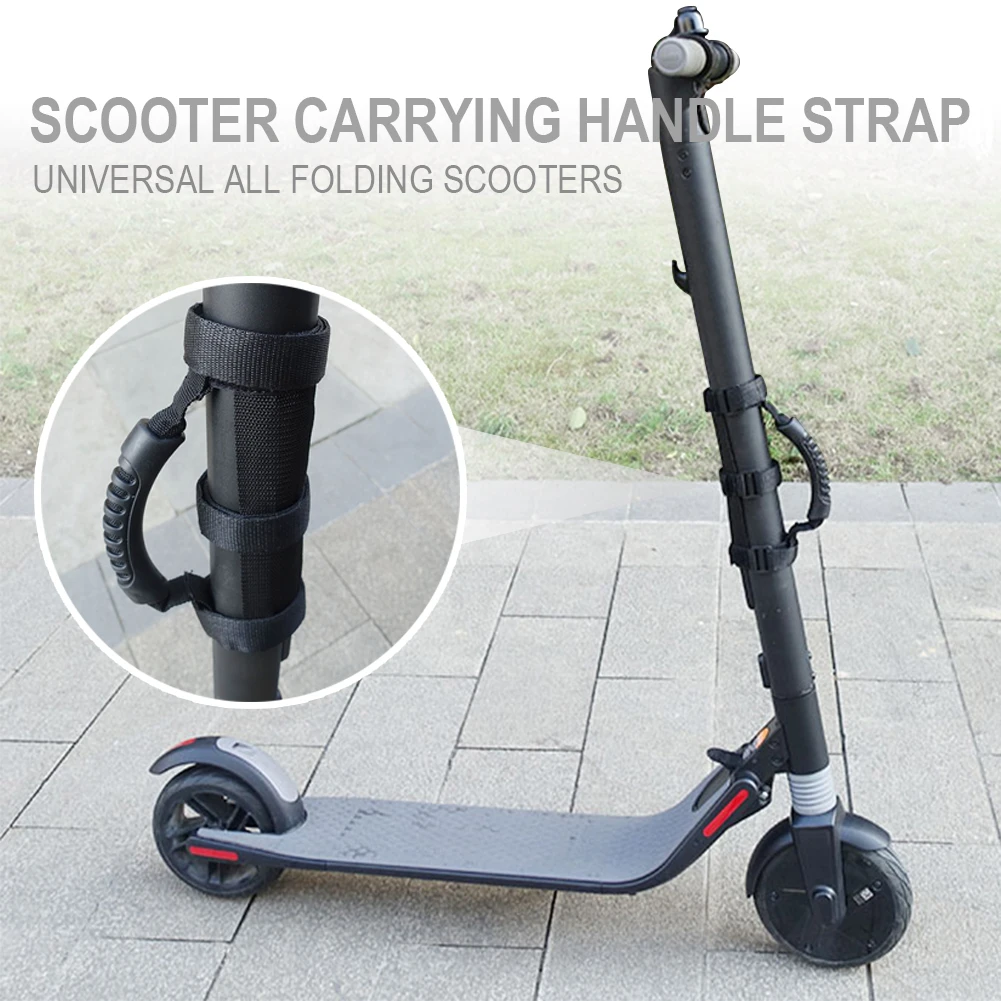 Universal Electric Scooter Hand Carrying Handle Strap for M365 ES1 ES2 ES3 ES4 Outdoor Cycling Scooters Supplies