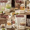 360W Mini Health Pot Portable Travel Kettle Multifunctional Tea Maker Smart Office Glass Flower Teapot Auto Keep Warm 1000ml 2