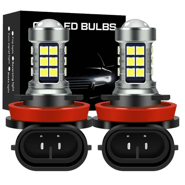 2x 2000LM LED Fog Light Bulbs 1