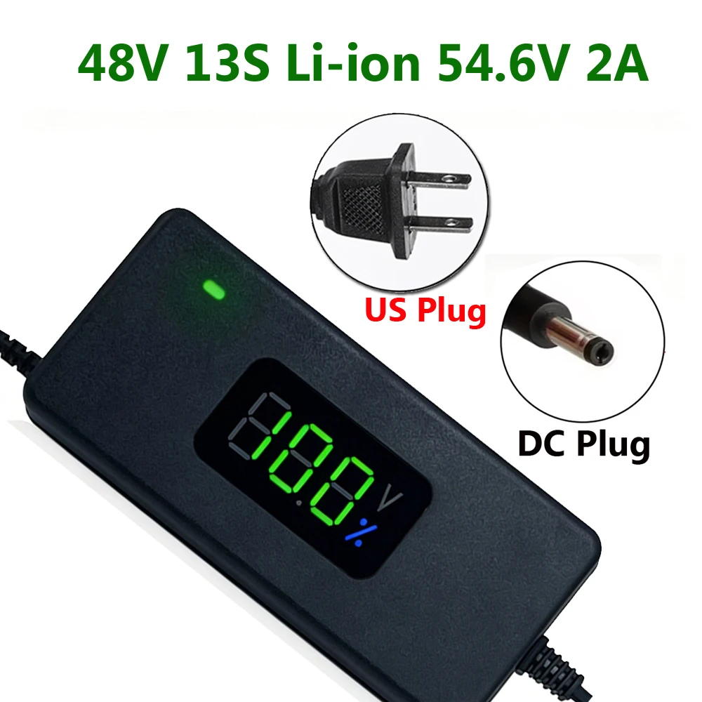 Enhanced Smart Battery Charger with LED Display