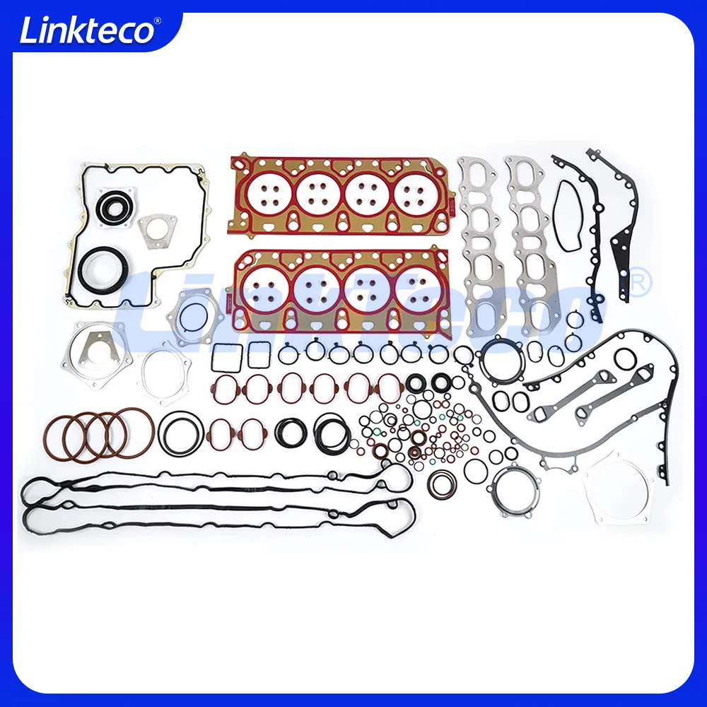 Engine Repair Cylinder Head Full Gasket Set For 07-16 4.8 T L Porsche Cayenne Panamera S 4S GTS Turbo 4.8L 4801 4820 4840