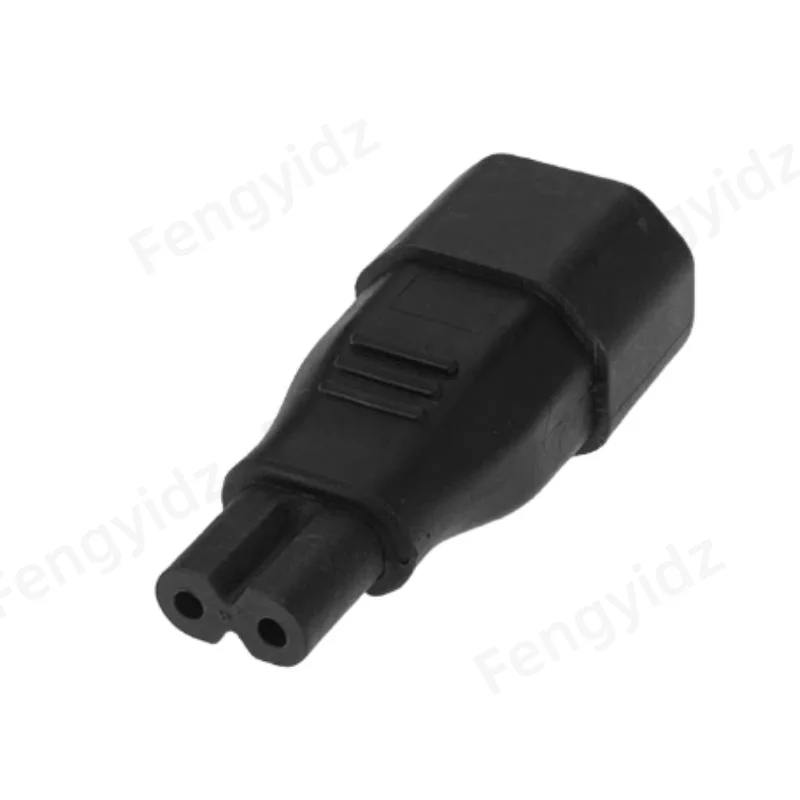 1PCS IEC 320 C14 to C7 adapter IEC C7 to C14 AC adapter Kettle 3-Pin Male To Female Power Converter Plug Socket