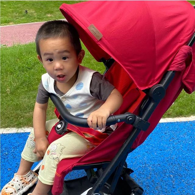 Accessoires De Poussette Pour Bébé, Barre De Pare-chocs Anti-rayures En Cuir PU Accoudoir Poignée Barre Transversale Compatible Avec Cybex Libelle Poussette