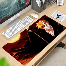 Lixívia 400*900mm xxl computador bloqueio borda mouse pad gamer anime grande esteira de mesa computador jogos periféricos acessórios mousepads