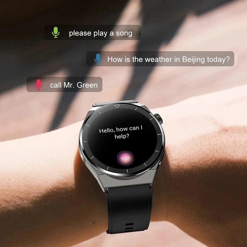 Reloj inteligente 2023 NFC para hombre, pantalla de 390x390, siempre  muestra la hora, llamada Bluetooth, música local, reloj inteligente para  hombre para Huawei Xiaomi + Box Tan Jianjun unisex
